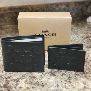 Brand new Coach bifold wallet with Card holder.